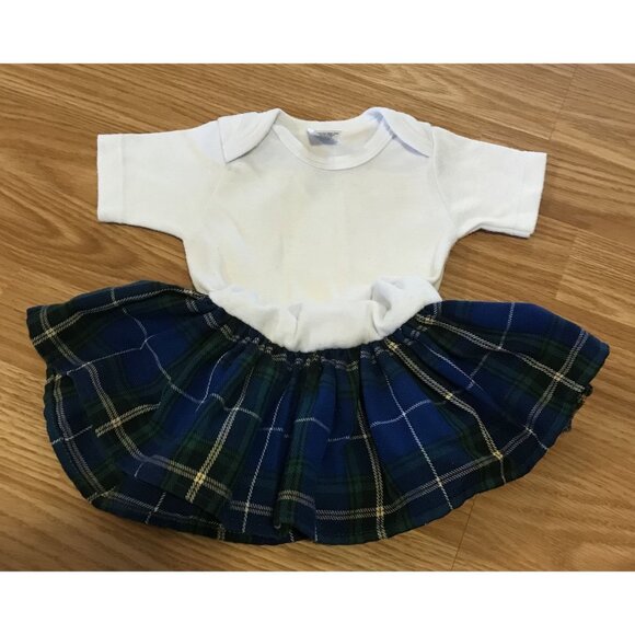 Infant Tartan Tots Dress with Bodysuit 3-6 Months Heritage Plaid - Picture 1 of 5